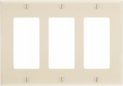 LEVITON Leviton Mfg Co 001-80411-00I 3-rocker Gfi Wall Plate 10 Pack