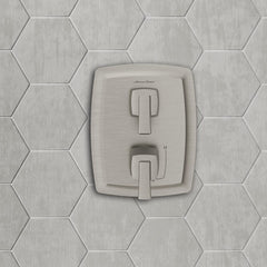American Standard TU353740.295 Townsend 2-Handle Integrated Shower Diverter Trim Only in Brushed Nickel