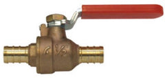 SHARKBITE Sharkbite/cash Acme 22461LFA 1/2 in Barb Ball Valve Pex