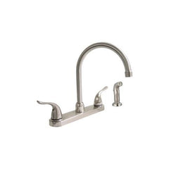 KISSLER Kissler 77-5205 Two Handle Kitchen Faucet Double Lever With Side Spray (1 Pack) 77-5205