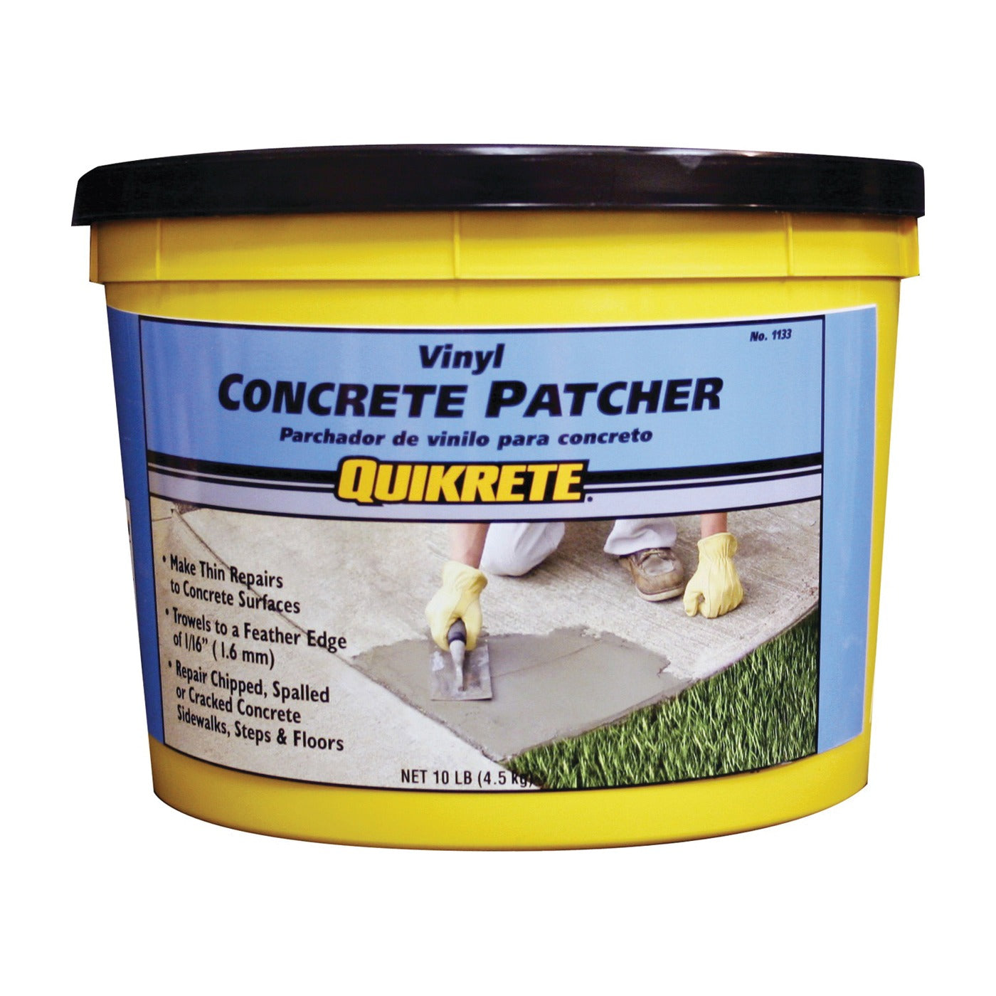 QUIKRETE Quikrete 113311 Vinyl Concrete Patch 10 lb