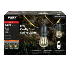 FEIT ELECTRIC Feit Electric SL24-12/MLED/FIL Led String Lights 24 Ft