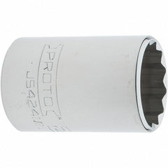 PROTO Proto J5424MN Hand Socket 24mm 12-point 1/2 in Drive