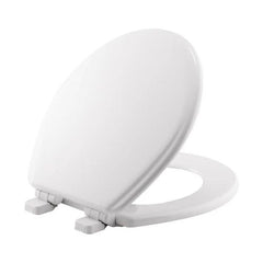 BEMIS Bemis 43SLOW 000 Lannon round enameled wood toilet seat (closed front)