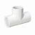 MUEL 401-020 Schedule 40 PVC Tee, 2 Inch, Slip End