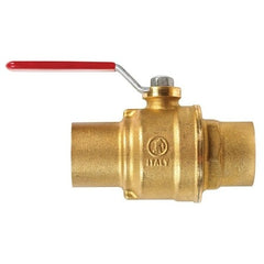 MUELLER INDUSTRIES Mueller Industries 107-846NL Ball Valve Brass Sweat 1-1/4 inches (1 Pack)