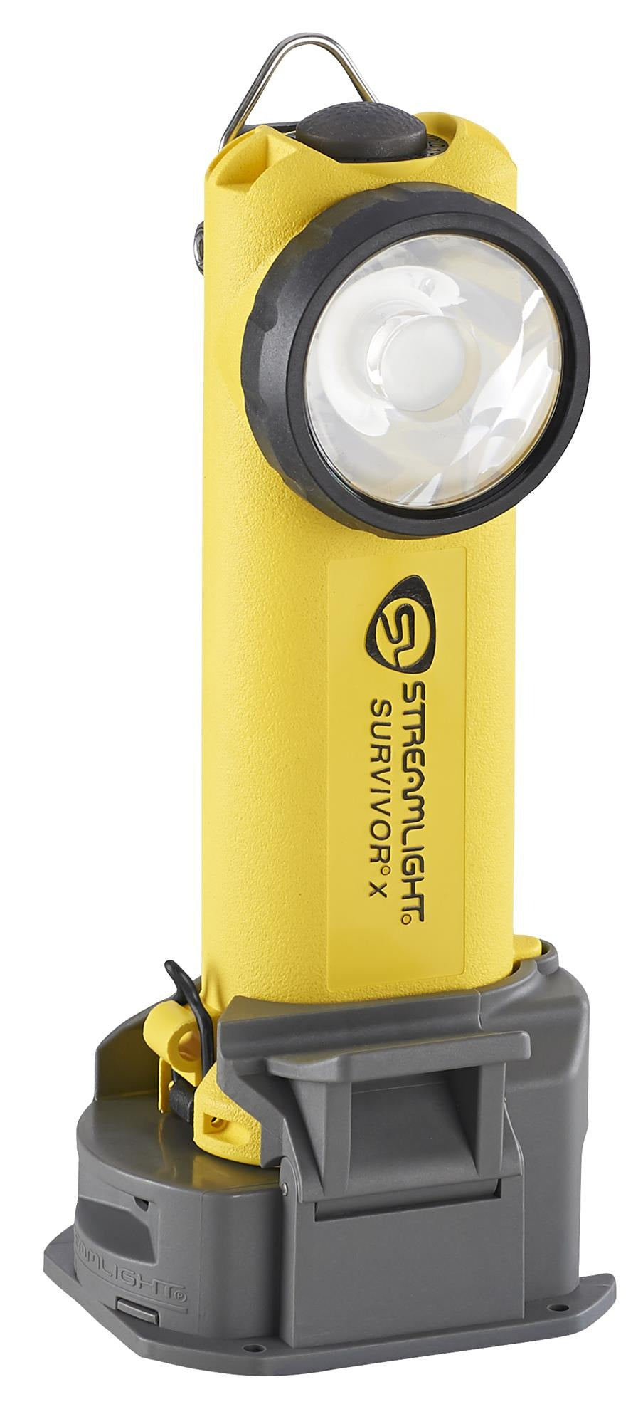 STREAMLIGHT Streamlight 90962 Survivor X Rechargeable Right Angle Light 120V/100V AC 12V DC Bank Charger 90962