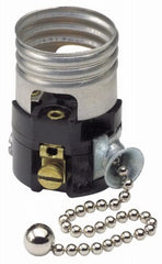 LEVITON Leviton Mfg Co C21-19980-00M Pull Chain Lamp Socket 5 Pack