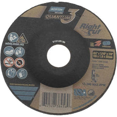 NORTON Norton 66252838456 Type 27 Grinding Wheel 4.5in 36 Grit