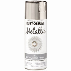 RUST-OLEUM Rust-oleum 1915-830 Silver Metallic Spray Paint 12 Oz