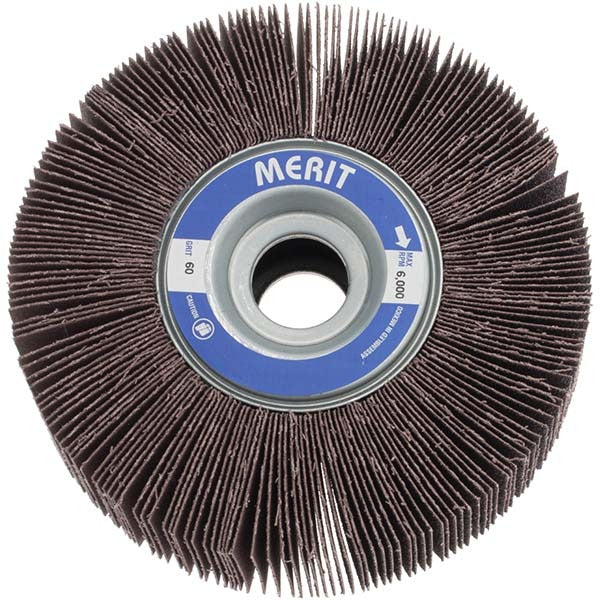 MERIT Merit Abrasives 08834123033 Flap Wheel 60 Grit 6x2 in