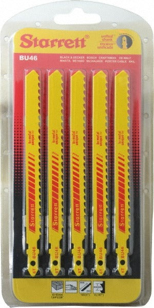 STARRETT Starrett 68719 Bi-metal Jigsaw Blade 6 Tpi U-shank 5 Inch