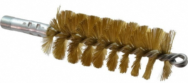 SCHAEFER BRUSH Schaefer Brush 43642 Tube Brush 1-3/4 in Brass Bristles