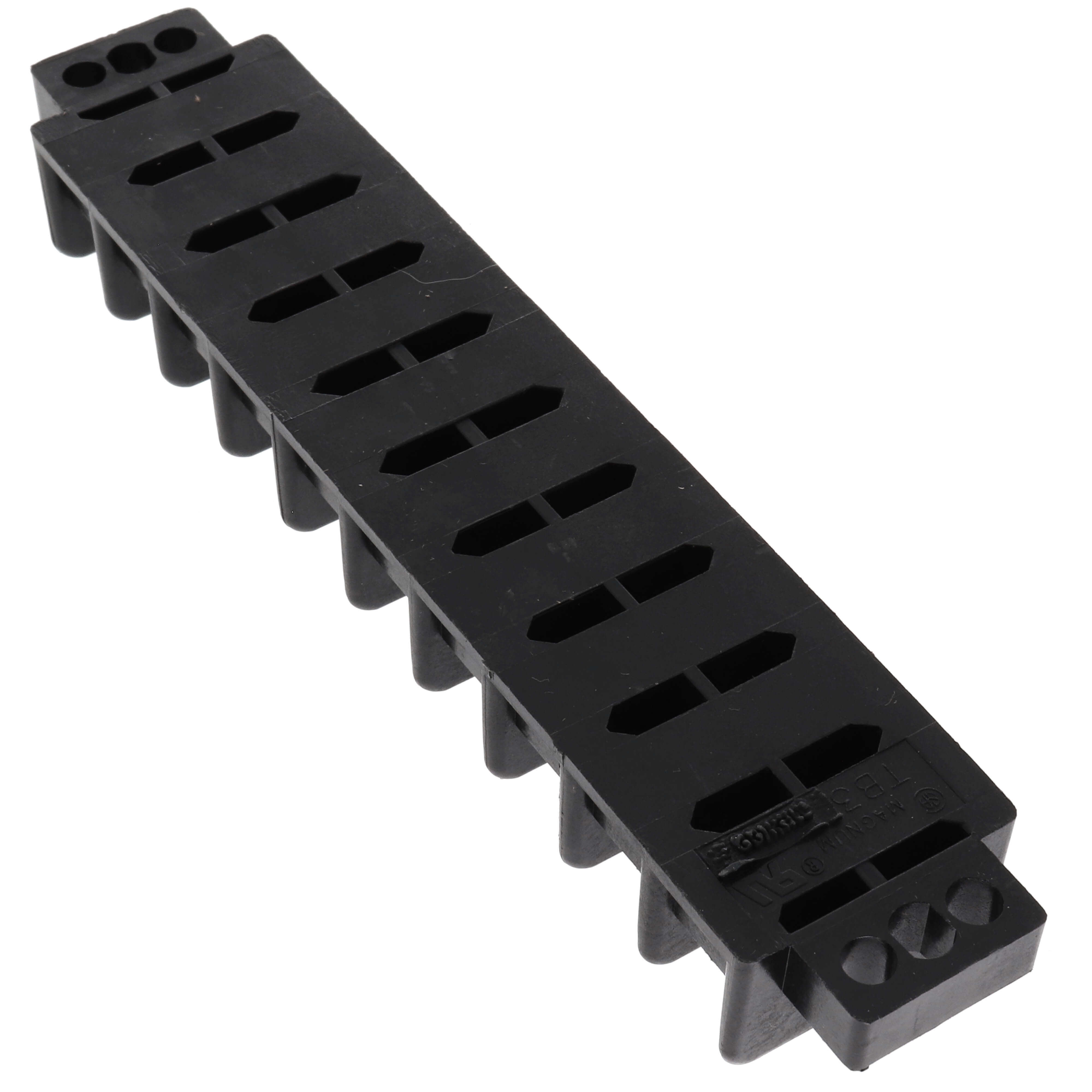 IDEAL Ideal 89-210 Terminal Strip Wire Size: 22 - 10 AWG Spacing: 0.562 IN Amperage Rating: 30 AMP Voltage Rating: 600 V