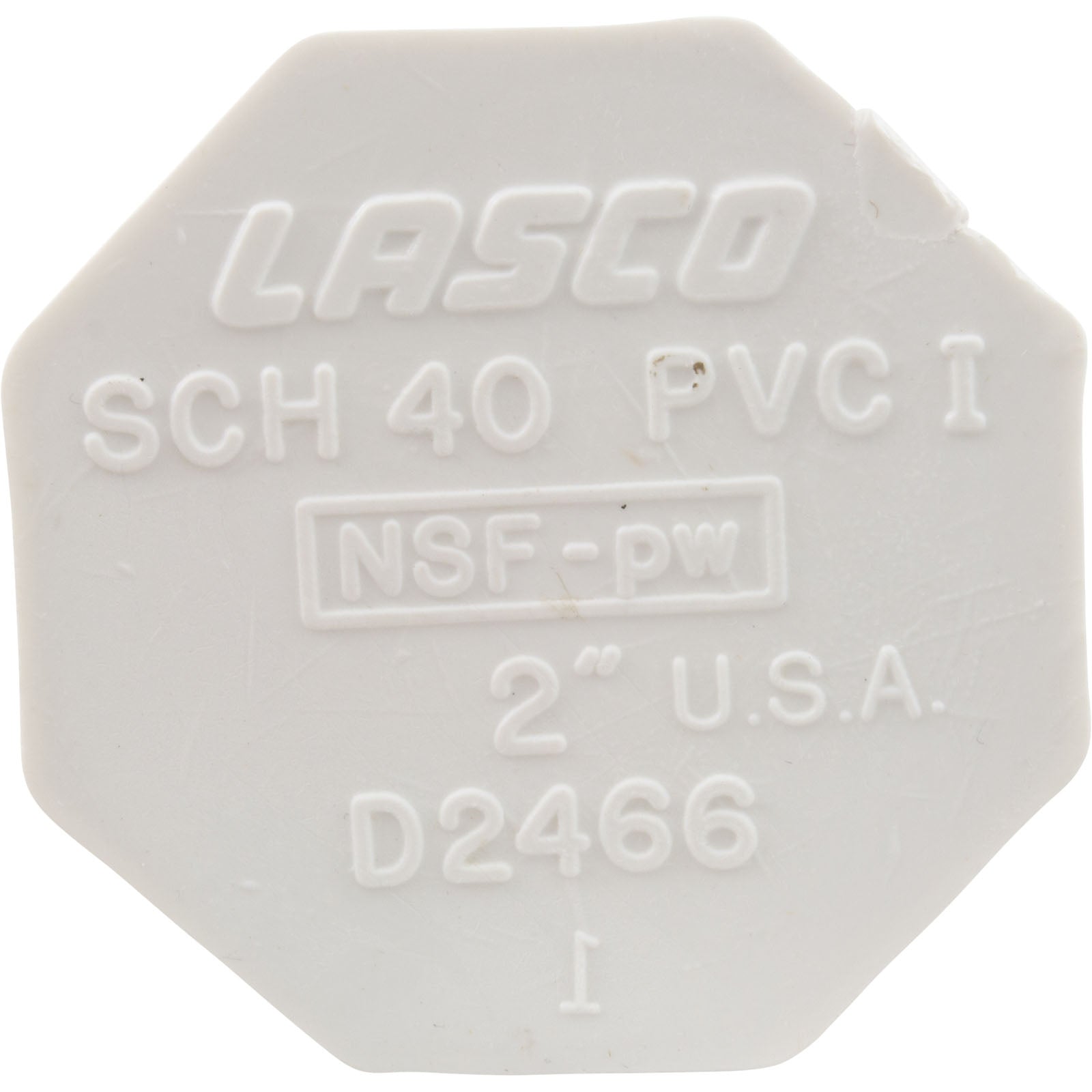 LASCO Lasco 449-020 2 Spigot Pool & Spa Pipe Fitting Plug