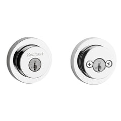 KWIKSET Kwikset 159RDT-26S.STRKP Double Cylinder Deadbolt Bright Chrome