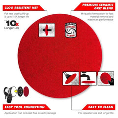 DIABLO Diablo DND050080H40I SandNet Discs 80 Grit (40-Pack)