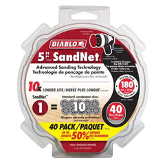 DIABLO Diablo DND050180H40I SandNET Discs 5 in 180 Grit 40 Pack