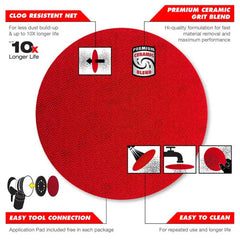 DIABLO Diablo DND050180H40I SandNET Discs 5 in 180 Grit 40 Pack