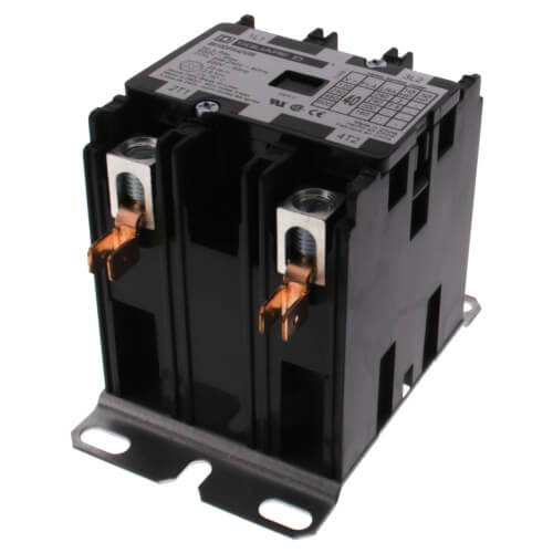 SCHNEIDER ELECTRIC Schneider Electric 8910DPA42V09 Contactor 208/240VAC 40A 2-Pole NEMA 1 Definite Purpose
