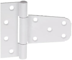NATIONAL HARDWARE National Mfg N342-568 Gate Hinge 3.5 in White Aluminum 2-pack