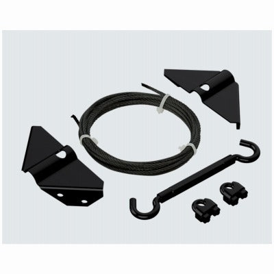 NATIONAL HARDWARE National Mfg N166-004 Anti Sag Gate Kit Black