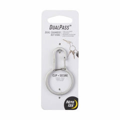 NITE IZE Nite Ize Inc DDK-11-R3 Dualpass Key Ring 4-pack
