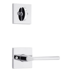 KWIKSET Kwikset 966LSLSQT-26.UNIV Lisbon Lever Handleset Trim Chrome