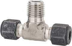 PARKER Parker 4-4-4 Sbz-ss Compression Male Branch Tee 1/4 in