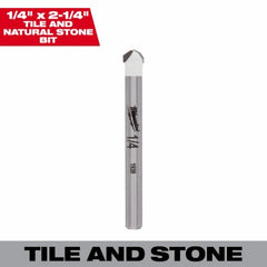 MILWAUKEE Milwaukee 48-20-8992 1/4 Inches Tile Stone Bit 5-pack