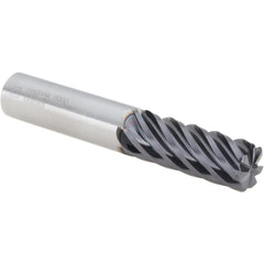 SECO TOOLS Seco 17002337 Corner Radius End Mill 1/2 in 7 Flute Altin