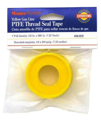 OATEY Oatey Company 17067 Yellow Gas Line Ptfe Tape 1/2x260