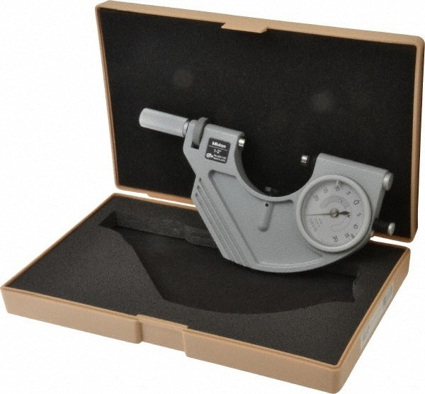 MITUTOYO Mitutoyo 523-132 Outside Micrometer 2in 0.00005in