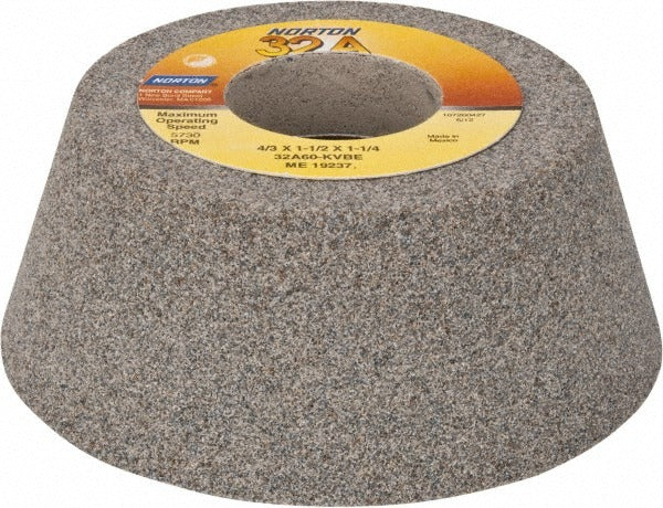 NORTON Norton 66243530361 Type 11 Grinding Wheel 4 in 60 Grit
