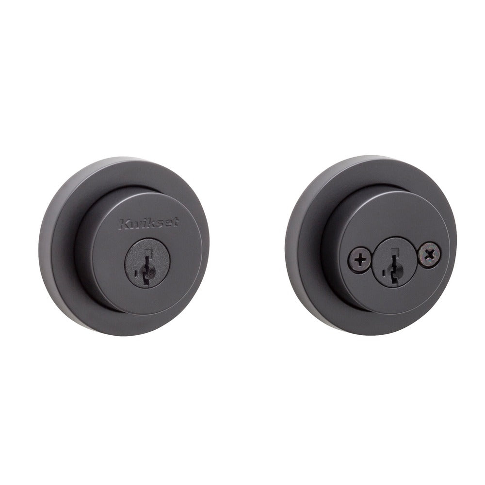 KWIKSET Kwikset 159RDT-514S.STRKP Milan Deadbolt Smartkey Matte Black