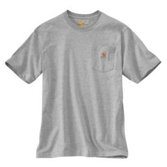 CARHARTT Carhartt Inc K87-HGY-3XL-REG Pocket T-shirt 3XL Gray