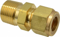 PARKER Parker 8MSC8N-B Compression Tube Connector 1/2 Inch Brass