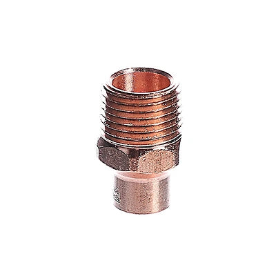 MUELLER STREAMLINE Mueller Streamline ADP00066 Copper Adapter 0.50x0.50 Mpt 50pk