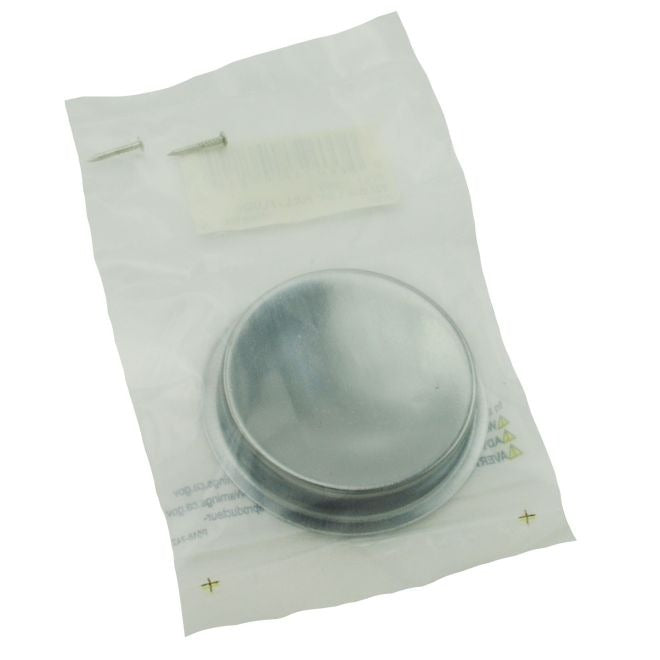 IVES Ives 221B26 Round Flush Pull Solid Brass Bright Chrome