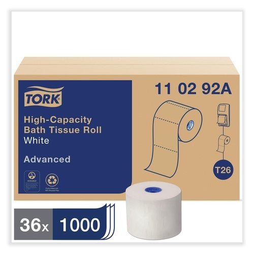 TORK Tork TRK110292A High-Capacity Toilet Paper Roll T26 36 Rolls 110292A