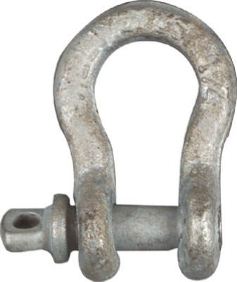 NATIONAL HARDWARE National Mfg N223-669 Galvanized Anchor Shackle 1/4 Inch
