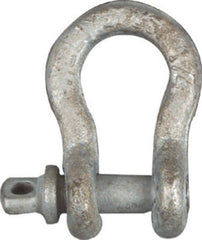 NATIONAL HARDWARE National Mfg N223-669 Galvanized Anchor Shackle 1/4 Inch