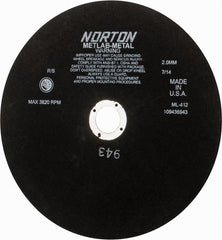 NORTON Norton 66253322099 Cutoff Wheel 12in Aluminum Oxide Type 1