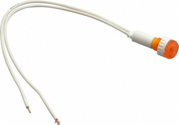 ACI Aci 104104 Indicating Light 220 Volt Amber Round Lens