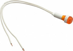 ACI Aci 104104 Indicating Light 220 Volt Amber Round Lens