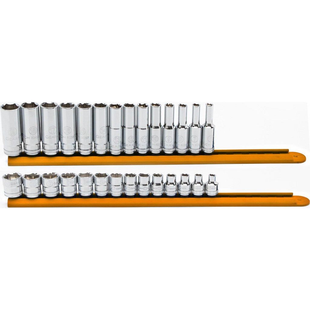 GEARWRENCH Gearwrench 86540 3/8 Drive Metric Socket Set 28 Pc