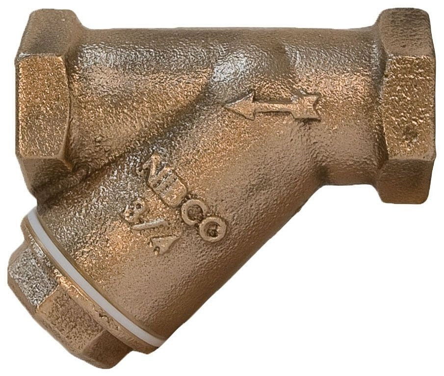 NIBCO Nibco NL2QB06 T-221-B Wye Strainer 1/2 in Fnpt Bronze