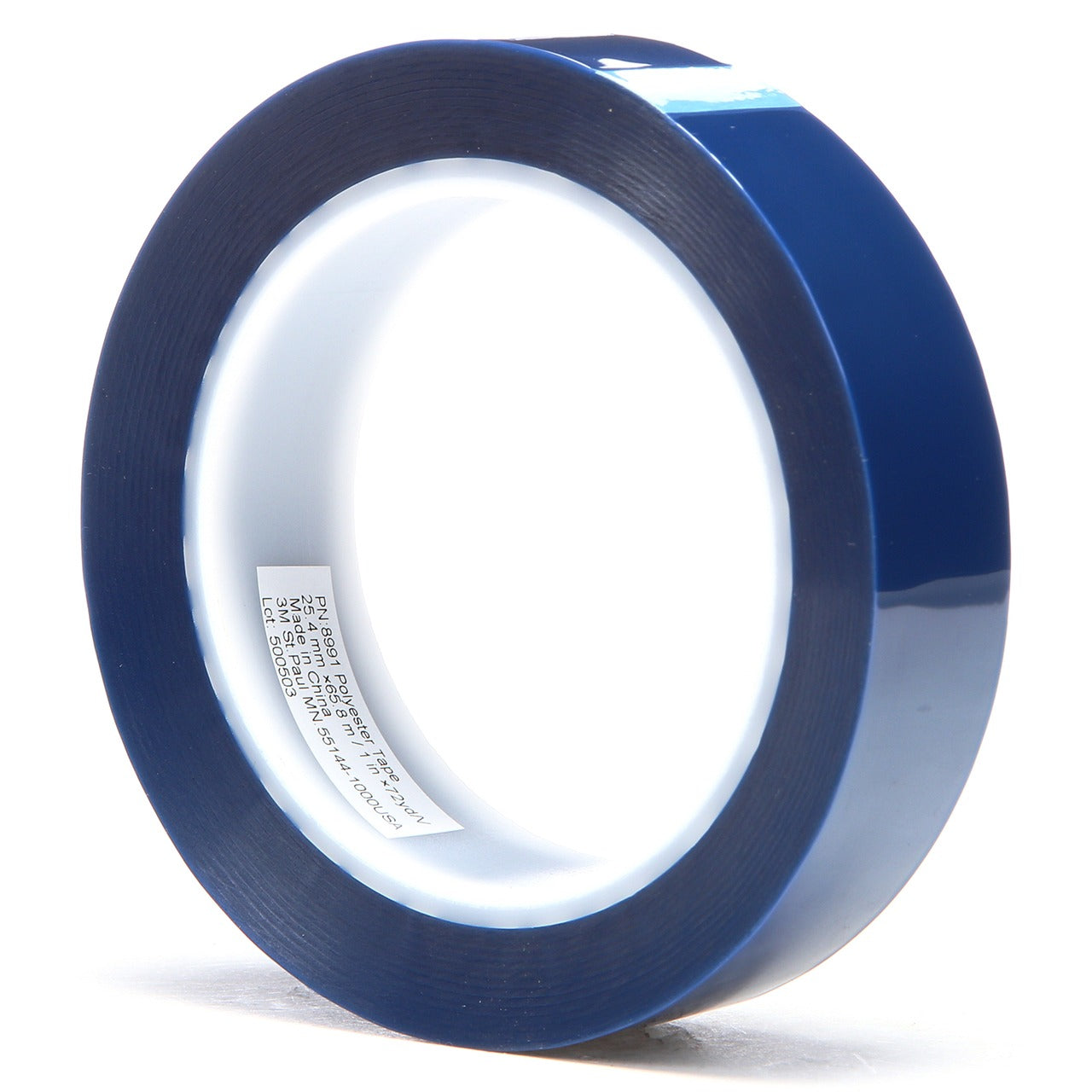 3M 3M 7000049778 Polyester Tape 8991 1 in x 72 yd 2.4 mil (36 rolls per case)