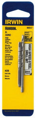 IRWIN Irwin 80217 Tap Drill Set 8-32 No. 29 Drill 2 Piece