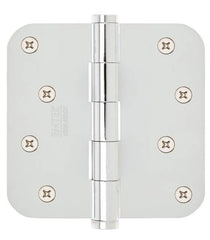 EMTEK Emtek 91034US26 Steel Hinge Pair 4x4 in Polished Chrome